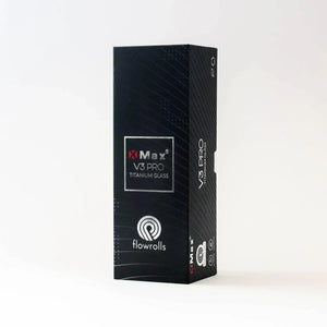 XMax V3 Pro titanium glass accessory box for dry herb vaporizer on white background