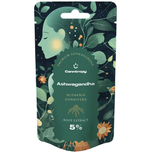 Canntropy Ashwagandha (Withania somnifera) Extract 5%, 10 g or 25g front
