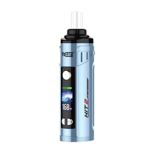 Yocan Hit 2 Dry Herb Vaporizer – Buy in Malta & EU | Cannabis Clinics - Blue upright front facing