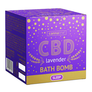 Cannaline Bath Bomb 100 mg CBD – Lavender scent