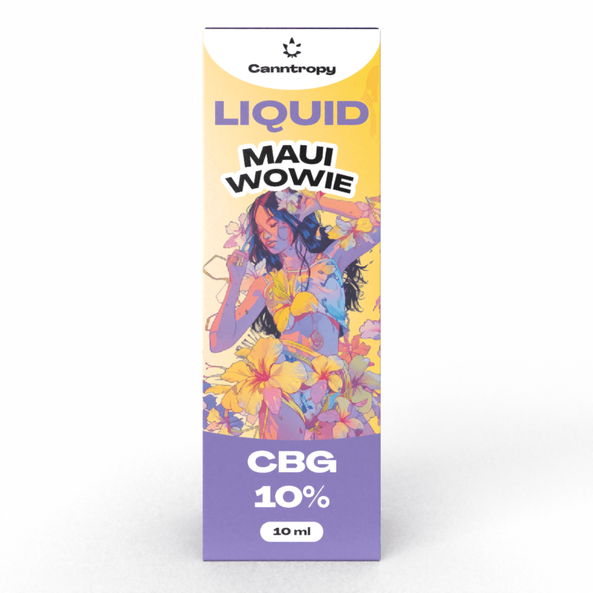 Canntropy CBG Liquide Maui Wowie | E-Liquide Vape CBG Tropical 10ml Cannabis Clinics Malta Canntropy CBG Liquide Maui Wowie | E-Liquide Vape CBG Tropical 10ml Cannabis Clinics Malta