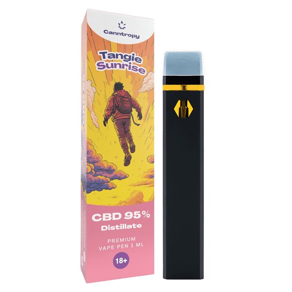 TRUE テルペン 510 CBD CBN CBG 10ml タンジーサンライズ CBD Vape Pen Tangie | Pure Sunrise Formula | Discreet & Legal – D
