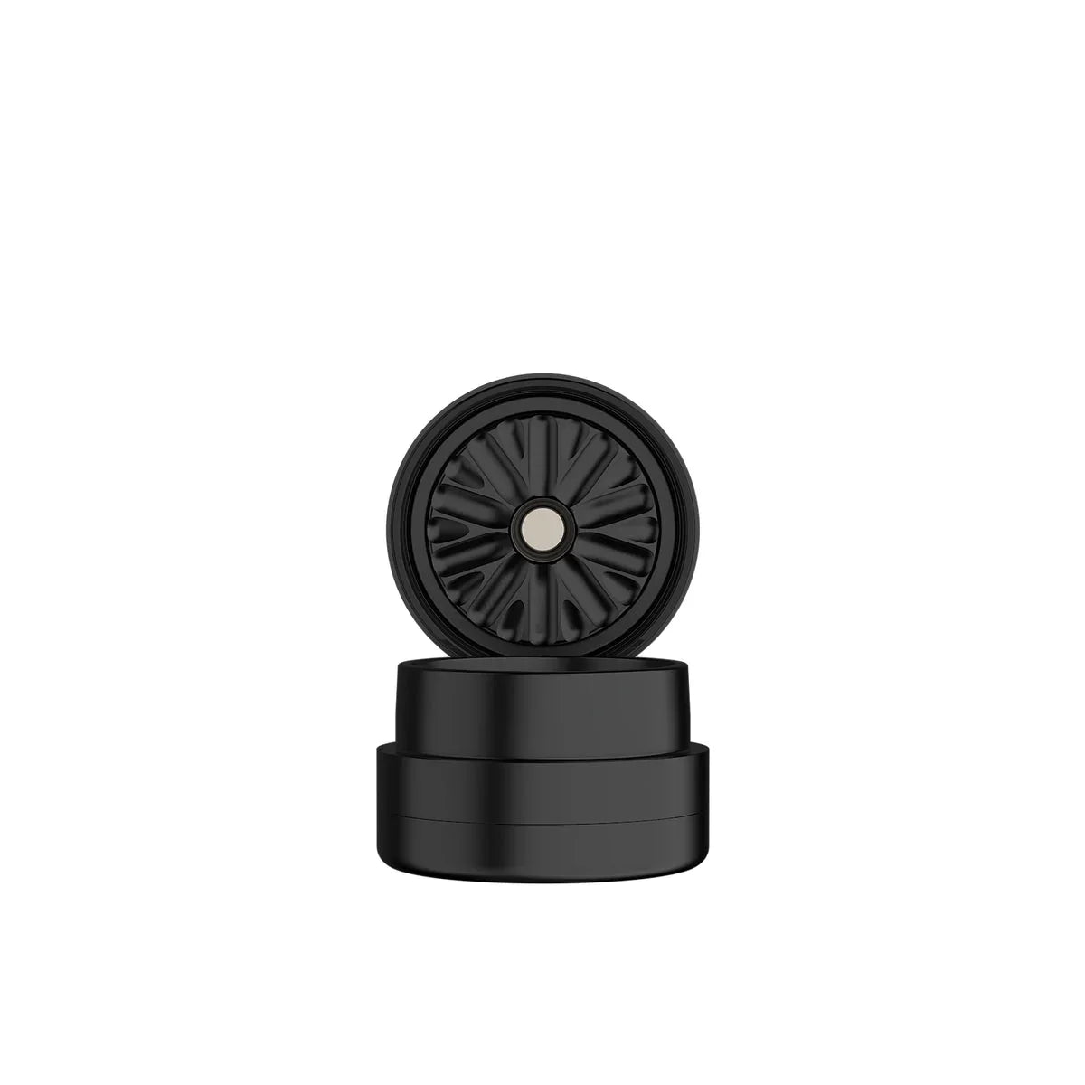 Flower Mill Next Gen Standard 2.0-inch black with milling chamber open