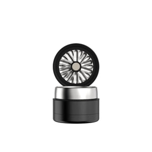 Flower Mill Next Gen Premium Stainless Series 2.0 inch with milling chamber open