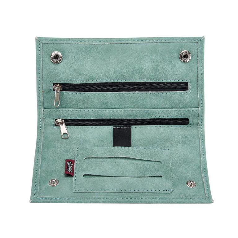 rolling pouch interior compartments with zipper storage Malta