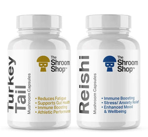 Complete Health Bundle - Turkey tail and Reishi Capsules