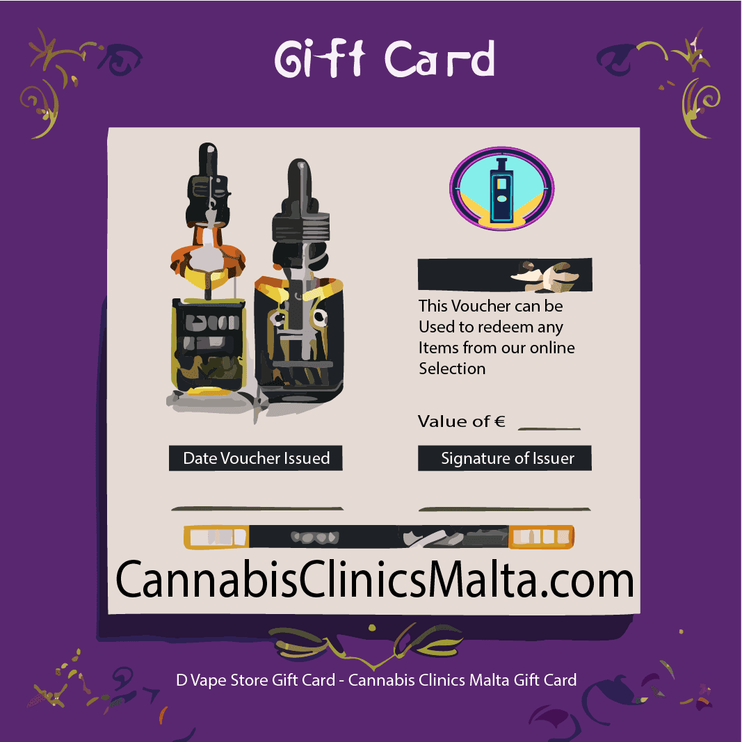 D Vape Stores Gift Cards Cannabis Clinics Malta D Vape Stores Gift Cards Cannabis Clinics Malta