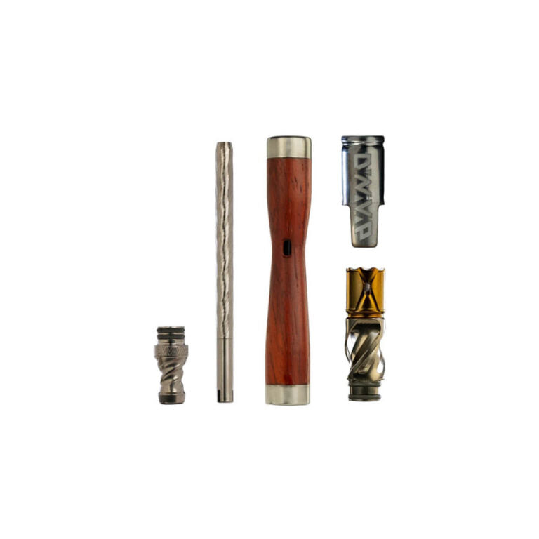 DynaVap WoodWynd Dry Herb Vaporizer - all parts of vape