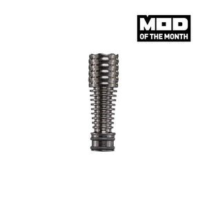 DynaVap Halo Titanium Tip with multi-fin cooling design and lightweight titanium construction