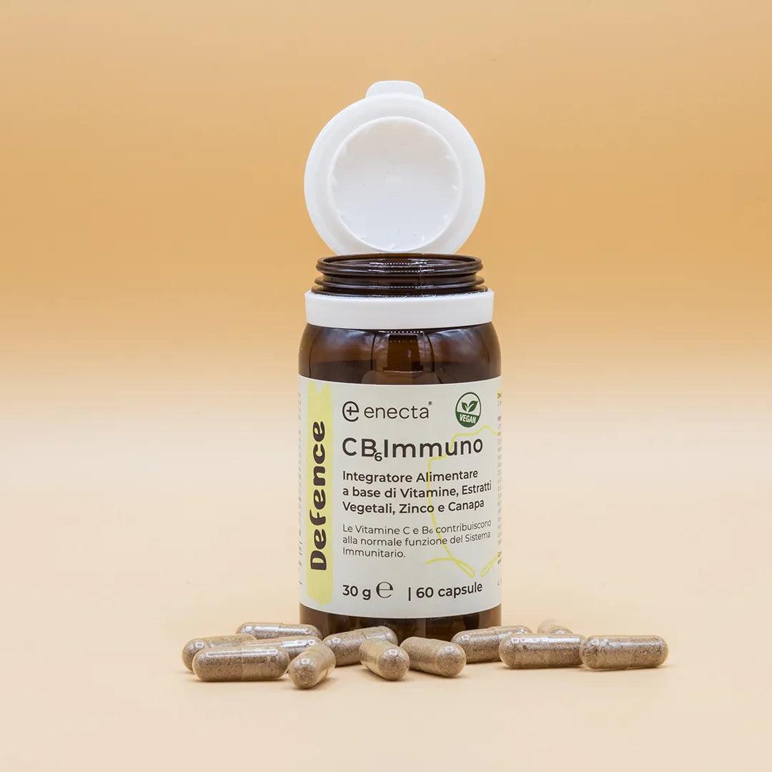 Immune Boost Capsules - CB6 Immuno Capsules - 60 cps - D Vape Store