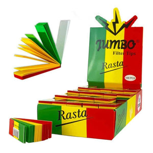 Jumbo Rasta Filter Tips - D Vape Store