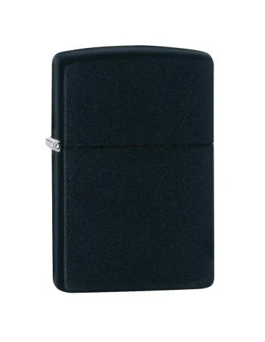 MATTE BLACK AND BRASS ZIPPO LIGHTER