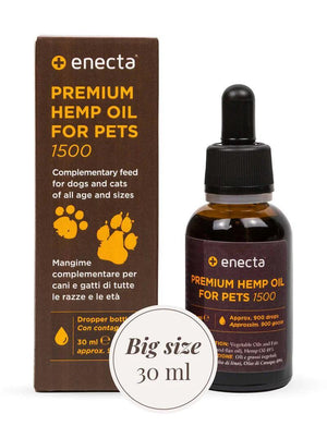 CBD Oil for Pets by Enecta - 5% CBD - Cats and Dogs - 30ml old packaging