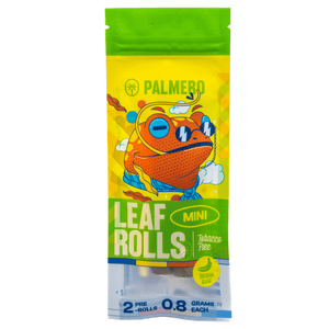 Palm Blunt Wrap - Palmero Mini Banana, 2x palm leaf wraps, 0.8g - D Vape Store