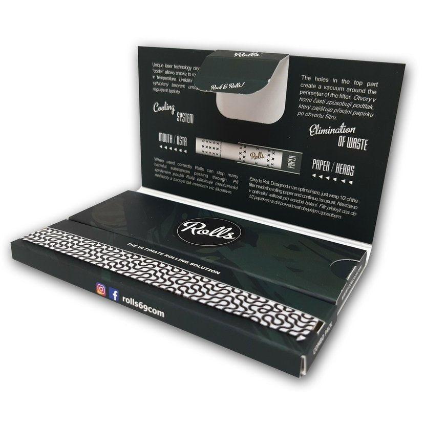 Rolls Filters and Papers Malta - 18 filter Combo pack, 6 mm - D Vape Store