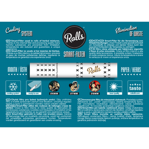 Rolls Filters Malta 10 Pack, 7 mm - D Vape Store