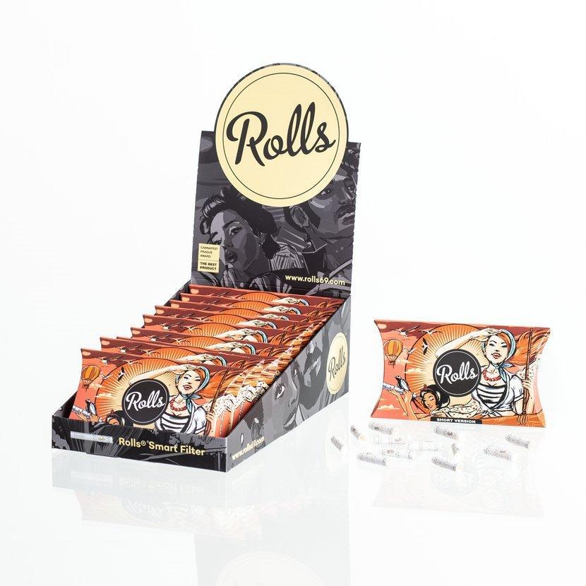 Rolls Filters Malta - 50 Shorties, 7 mm - D Vape Store
