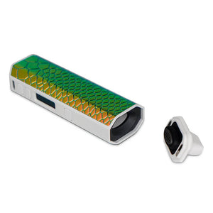 X-Vape Aria Golden Dragon Dry Herb Vape Lid off