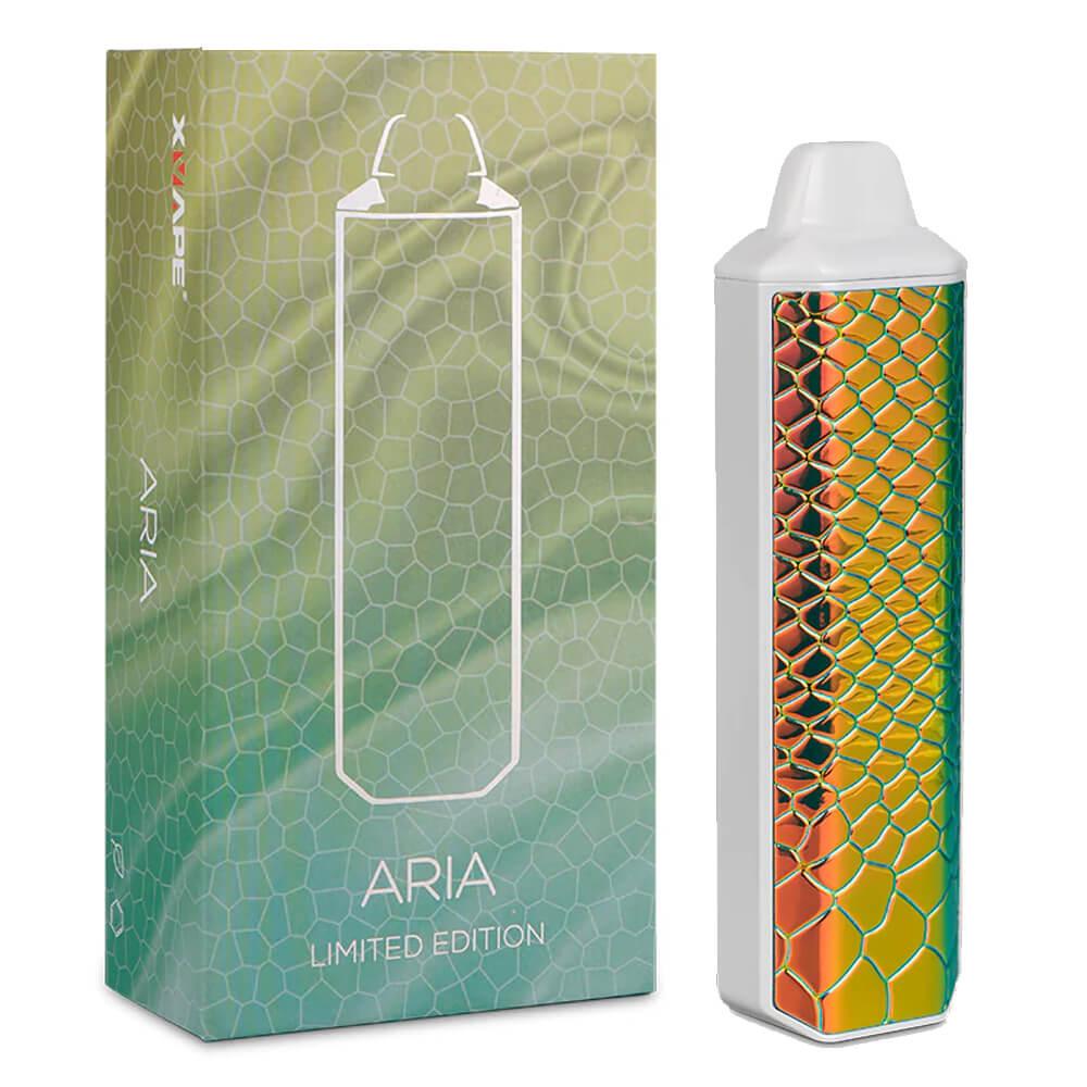 X-Vape Aria Golden Dragon Dry Herb Vape with Box