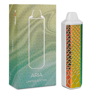X-Vape Aria Golden Dragon Dry Herb Vape with Box