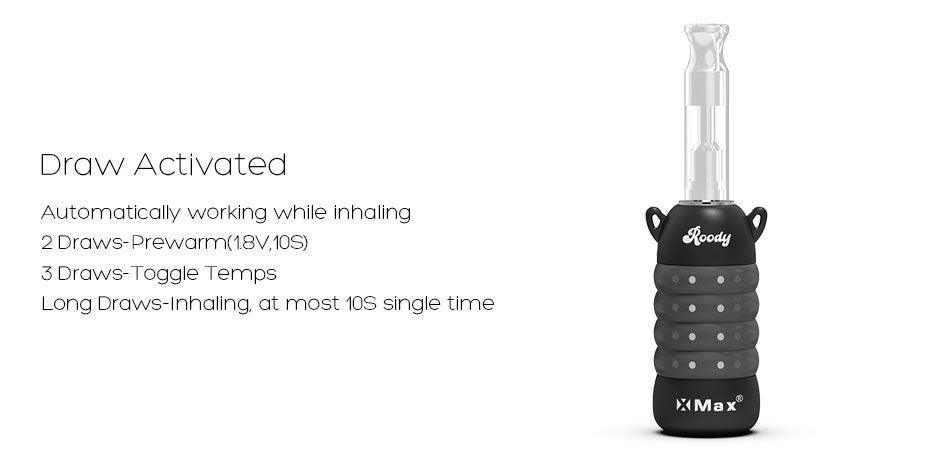 XMax Roody - 500mAh - Draw Activated - D Vape Store