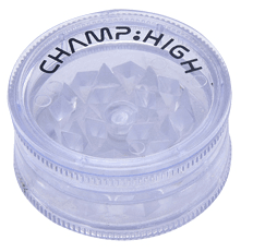 Champ High Mini Plastic Grinder 3 Parts – 42mm - D Vape Store