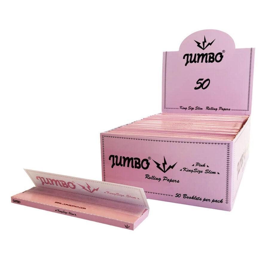 Jumbo Pink King Size Rolling Papers - D Vape Store