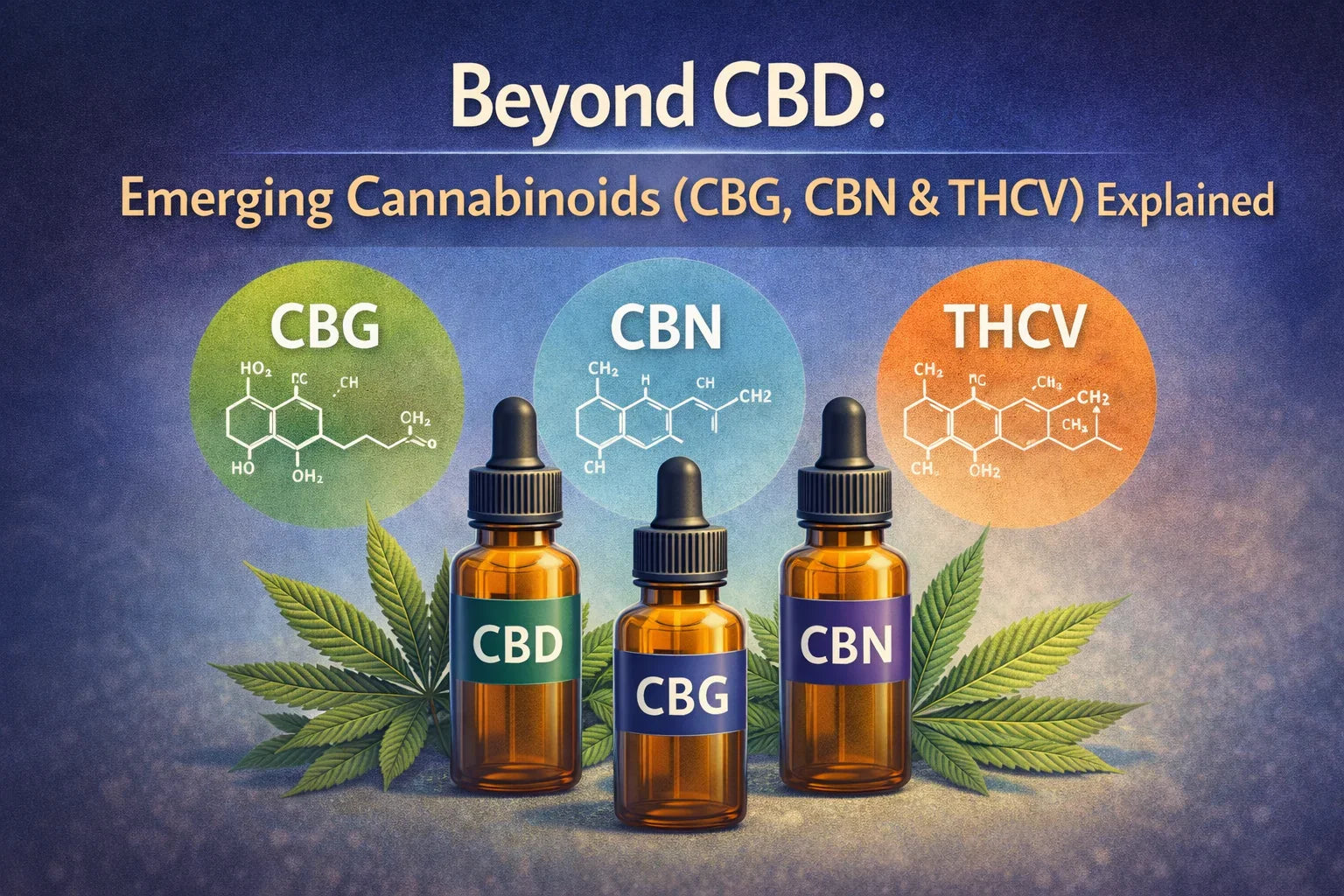 Beyond CBD: Emerging Cannabinoids (CBG, CBN & THCV) Explained ...