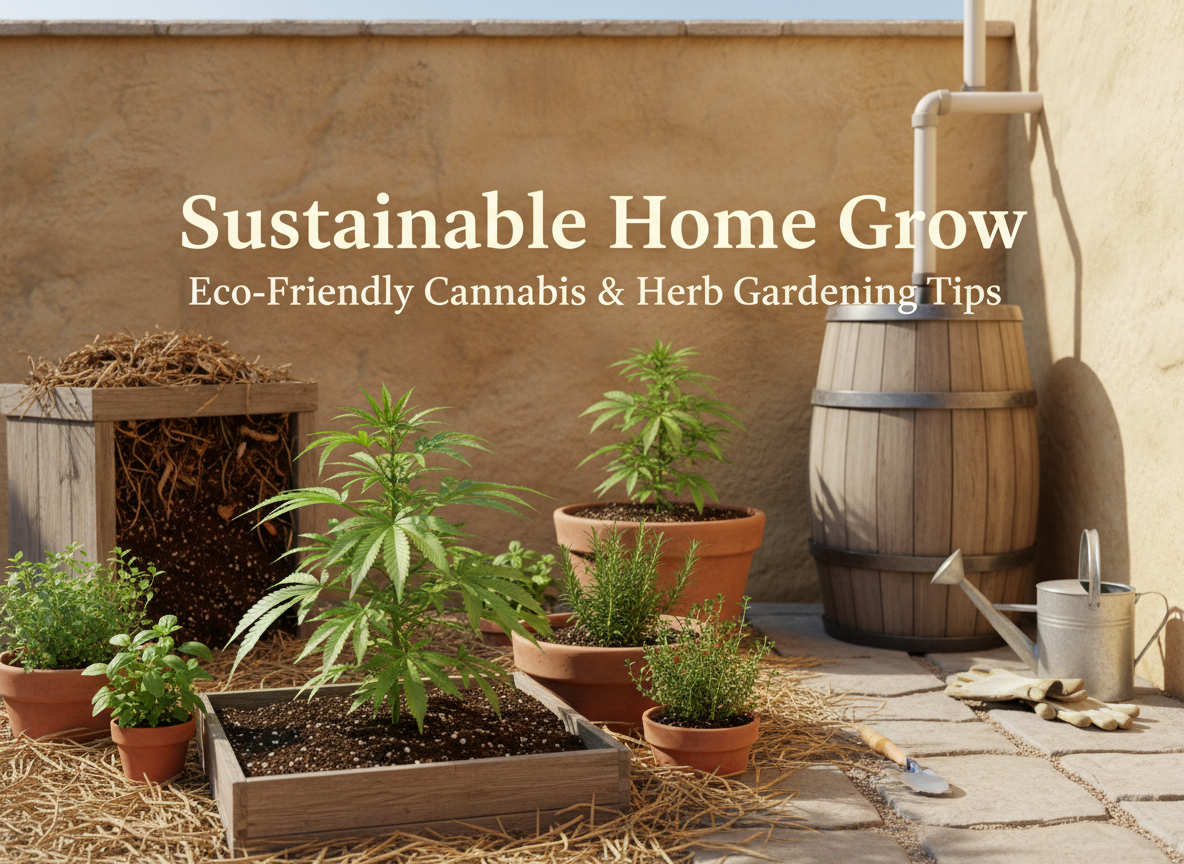 Sustainable Home Grow: Eco-Friendly Cannabis & Herb Gardening Tips for 2026