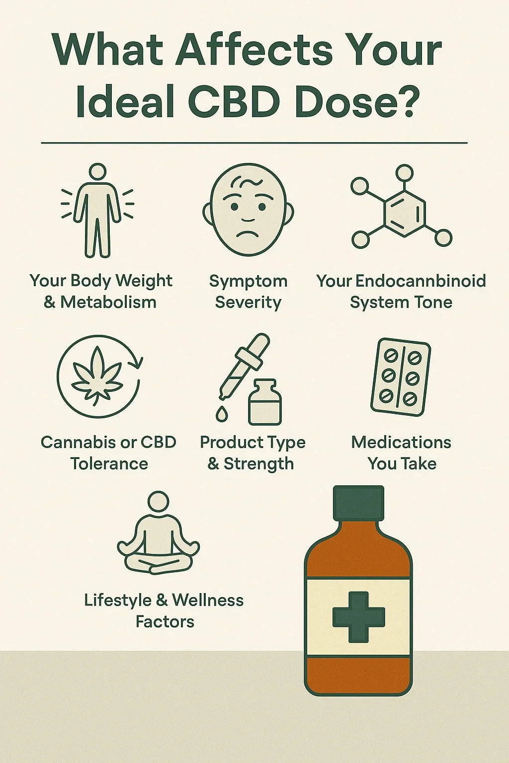 What affects your ideal CBD dose part 2 a guide by Cannabis Clinics Malta