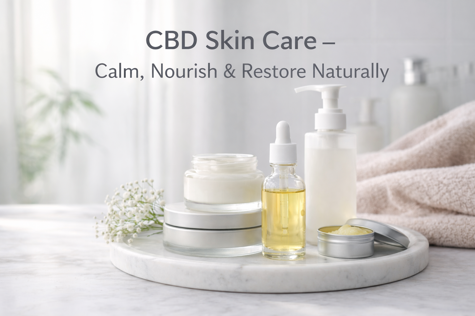 CBD Skin Care Collection at Cannabis Clinics Malta – Calm, Nourish & Restore Naturally