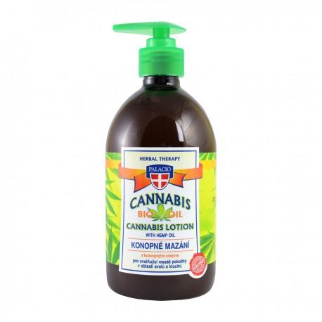 Palacio CANNABIS Massage Gel with Pump 500ml