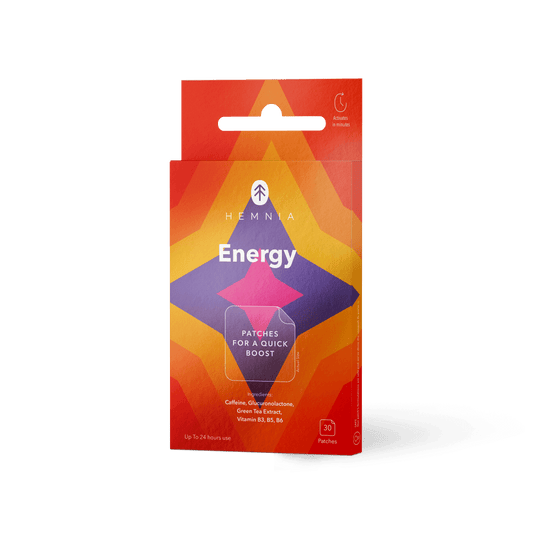 Hemnia Energy - Patches for a quick boost, 30 pcs