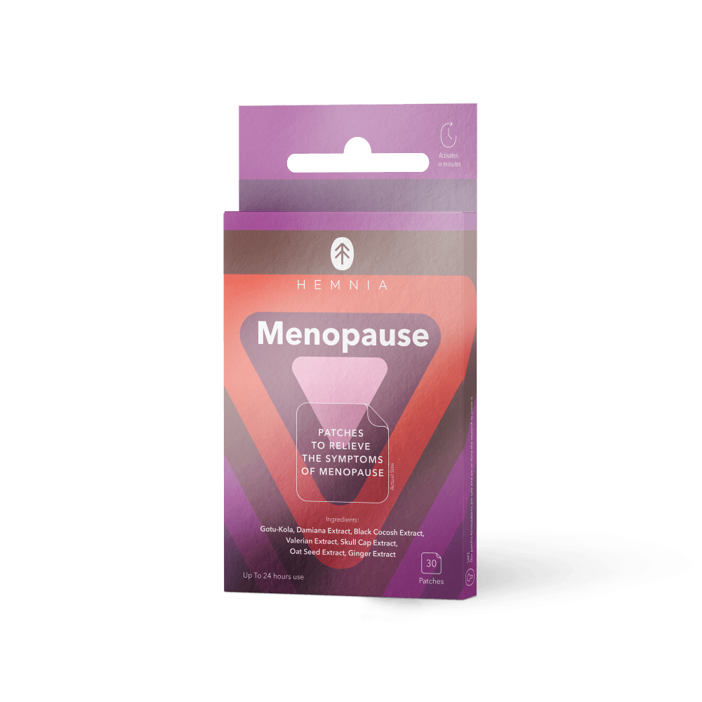 Hemnia Menopause - Patches to relieve menopause symptoms, 30 pcs