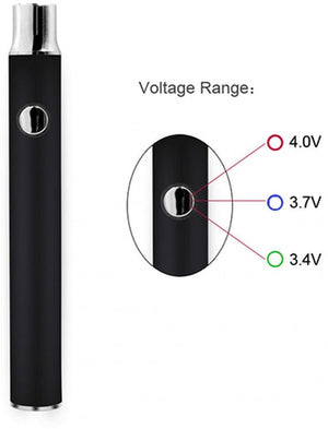 510 battery - 1100 mAh + USB charger - D Vape Store