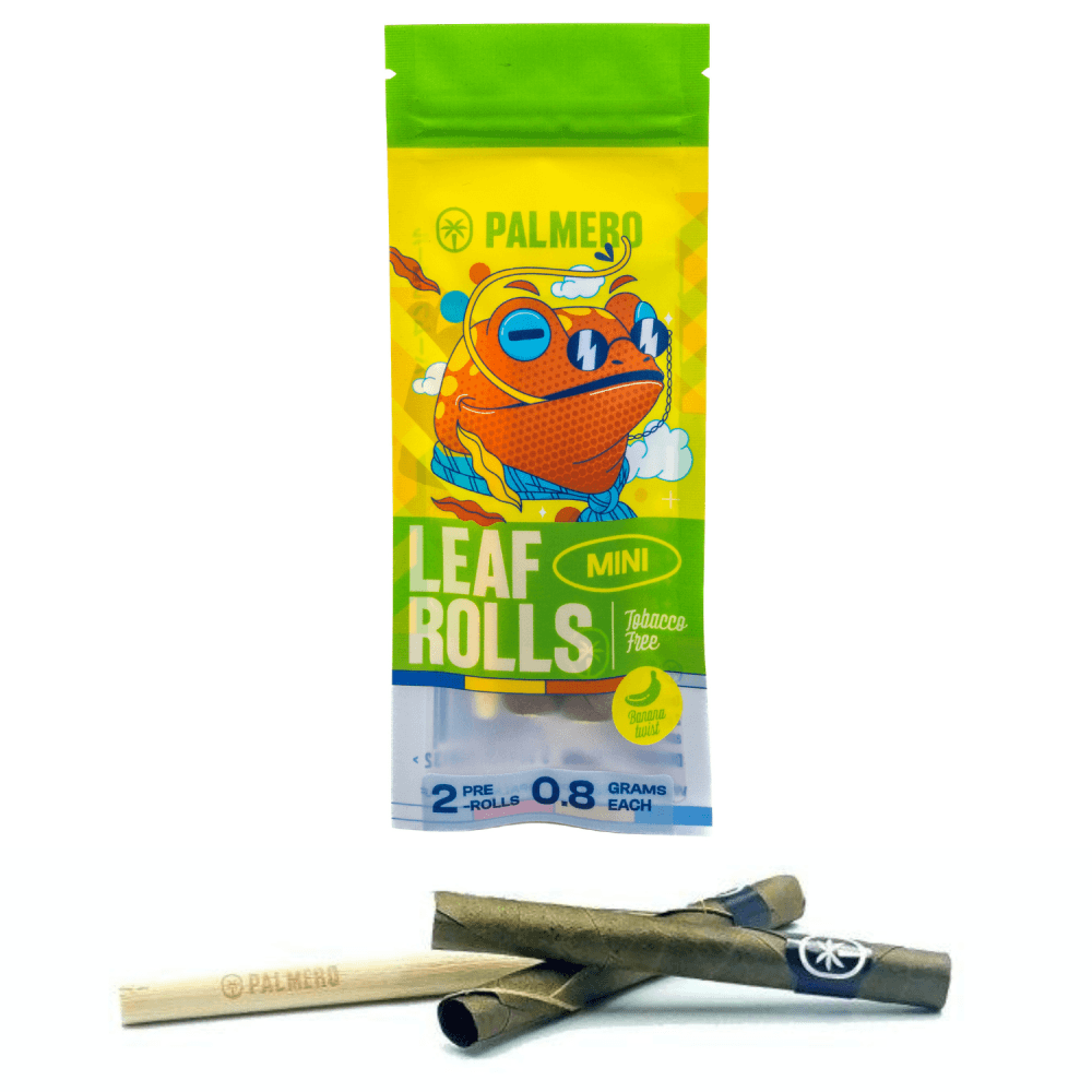 Palm Blunt Wrap - Palmero Mini Banana, 2x palm leaf wraps, 0.8g