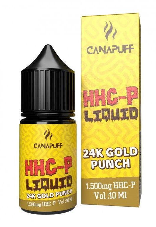 CanaPuff - HHC-P E-Liquid 24K Gold Punch - 1500 mg - 10 ml