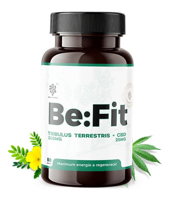 Be:Fit - Tribulus terrestris with CBD - 50 Capsules - D Vape Store