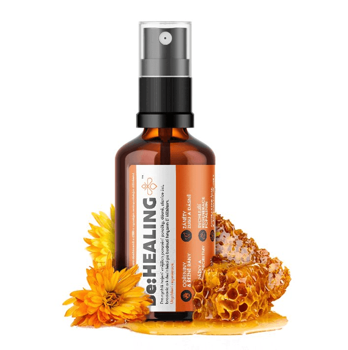 Be Healing propolis tincture with 150 mg of CBD 