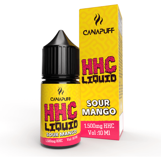 CANAPUFF Malta Sour Mango - E-Liquid - 1500mg HHC - 10ml