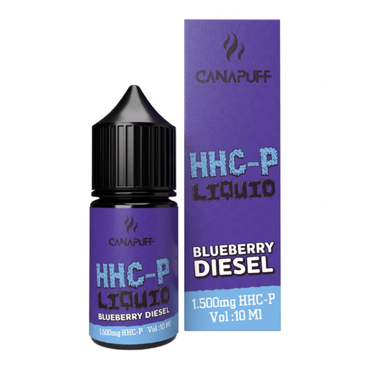 CANAPUFF- Blueberry Diesel - E-Liquid - 1500mg HHC-P - 10ml