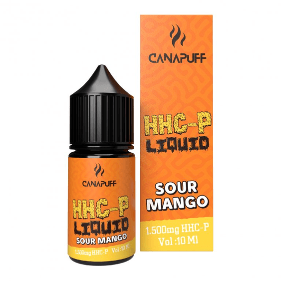 CANAPUFF - Sour Mango - E-Liquid - 1500mg HHC-P - 10ml - D Vape Store