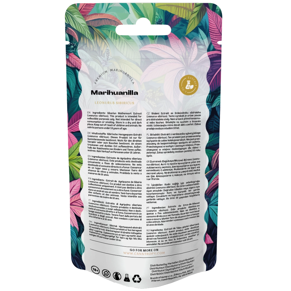 Canntropy Marihuanilla (Leonurus sibiricus) Extract 10:1 – 5g / 10g back