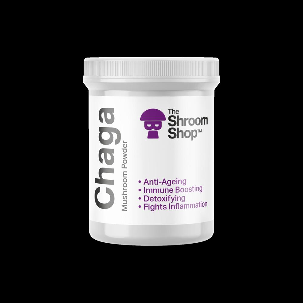Chaga Mushroom powder Pure Extract with Scoop Included