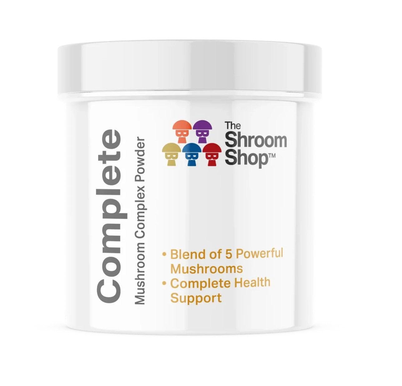 Complete Mushroom Complex Powder - 5 Powerful Mushroom complex formula