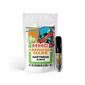 Amnesia Haze Cartridge packaging and cart