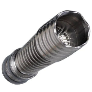 Top view of the DynaVap Halo Titanium Tip showing crown-shaped loading chamber and precision airflow design
