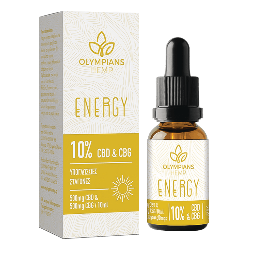 Full-spectrum CBD:CBG extract – CBD ENERGY 10%