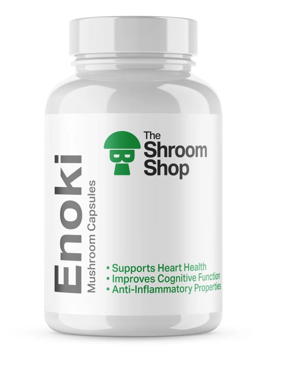 Enoki mushroom capsules - Supports hear health