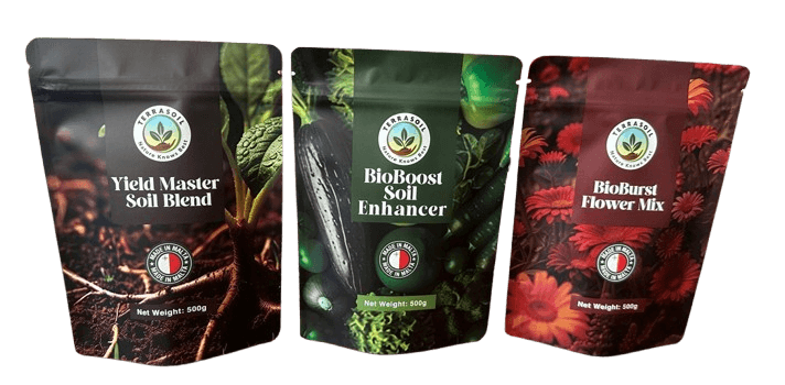 Terra Soil - Organic Biofertiliser - BioBurst Flower Mix 500g